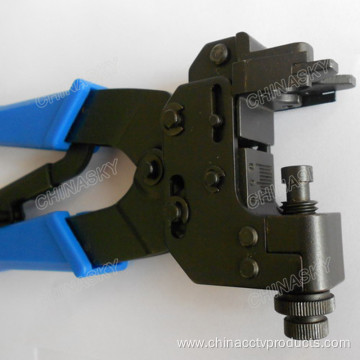 CCTV Compression coaxial crimper for BNC RCA Connectors